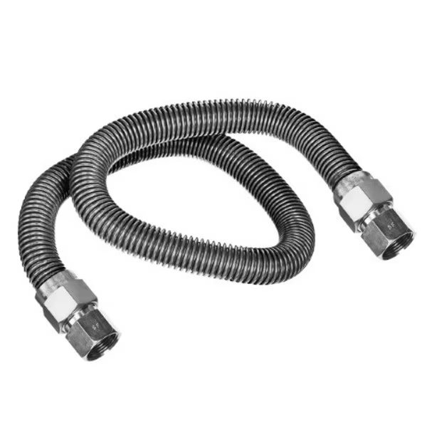 Gas Line Hose 1/2'' O.D. x 60'' Length 1/2
